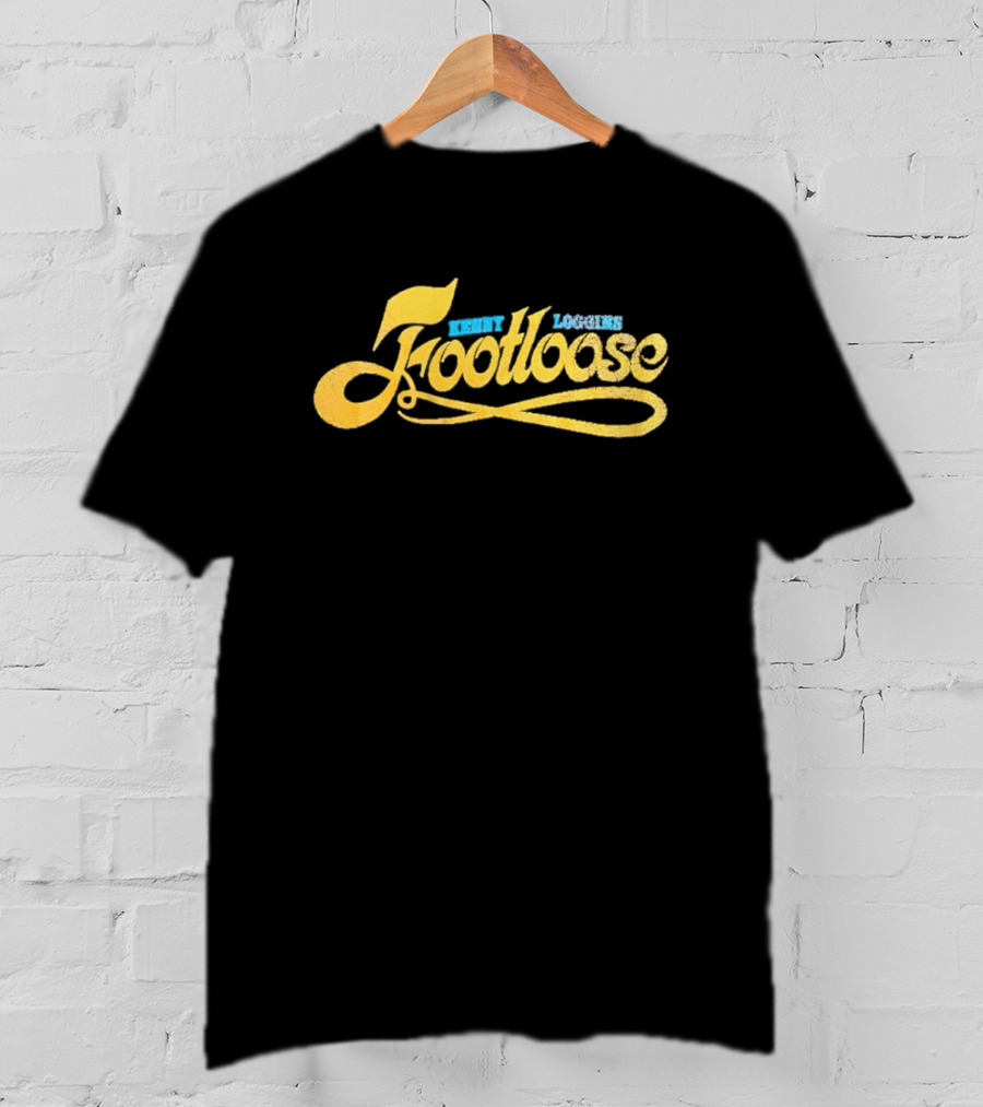 Kenny Loggins Footloose Vintage Retro Script T-Shirt