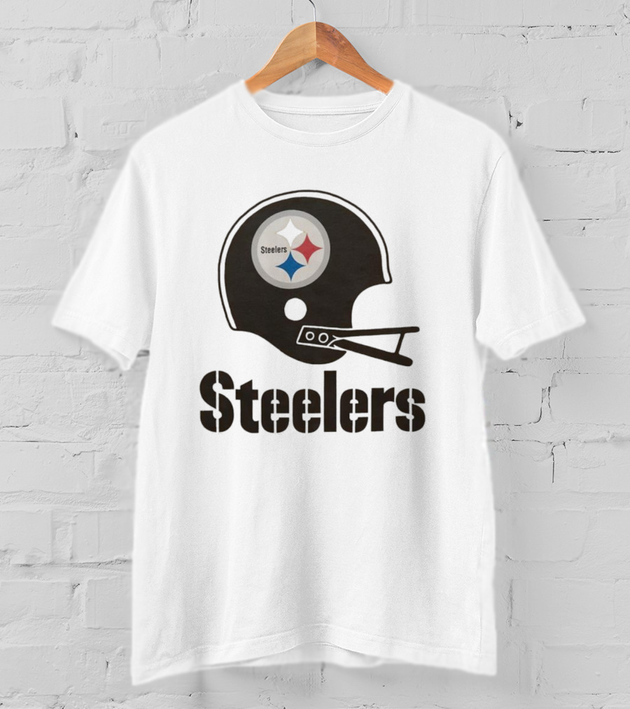 Pittsburgh Steelers Helmet Logo T-Shirt