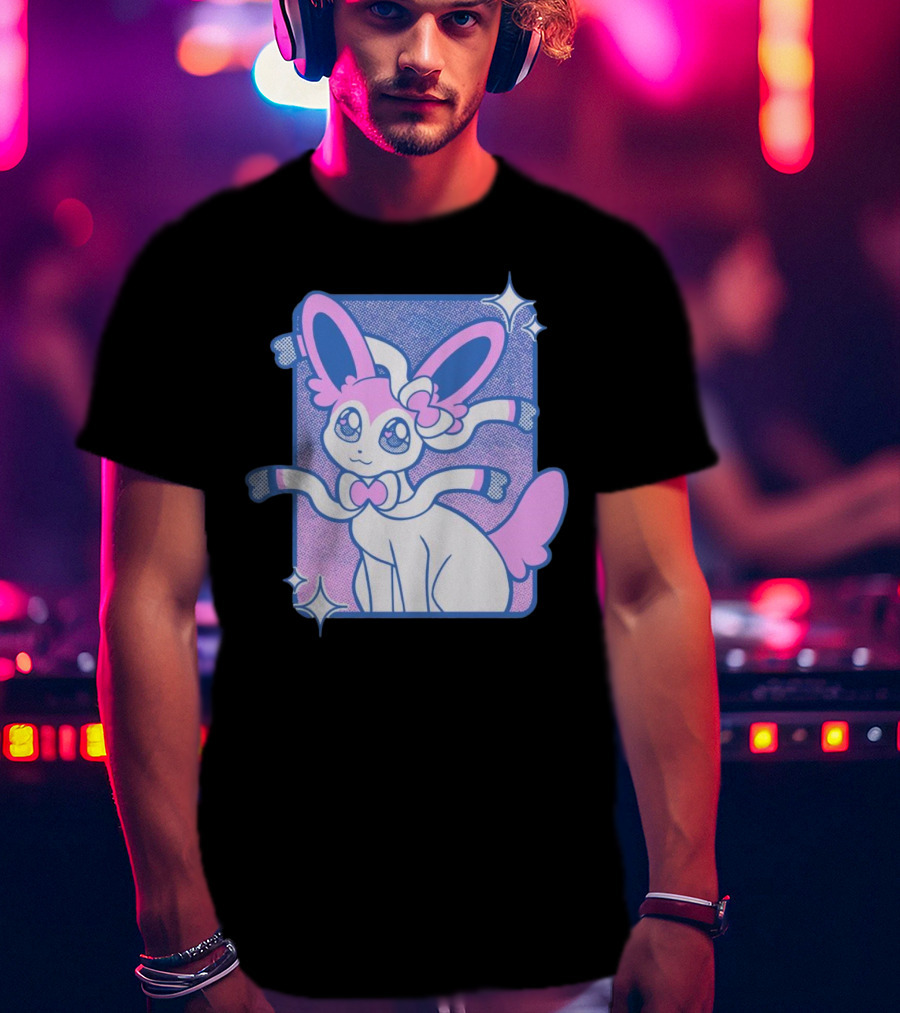 Pokemon Sylveon Cute Kawaii Pastel Fan T-Shirt