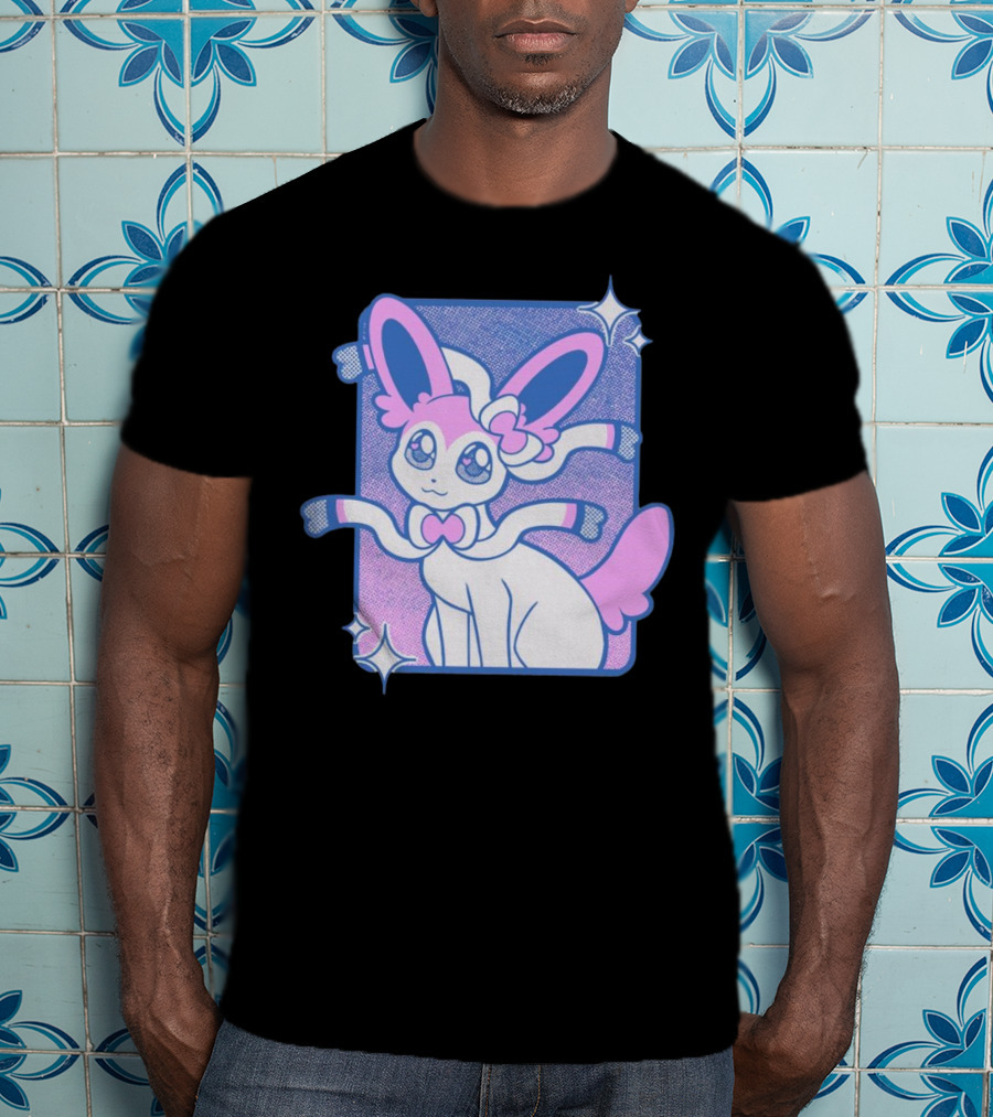 Pokemon Sylveon Cute Kawaii Pastel Fan T-Shirt