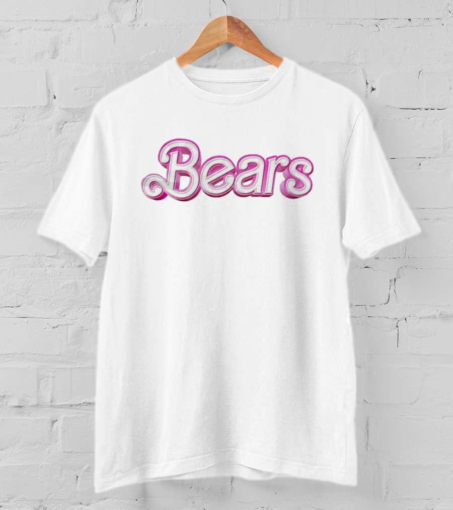 Chicago Bears Barbie Bears Pink T-Shirt