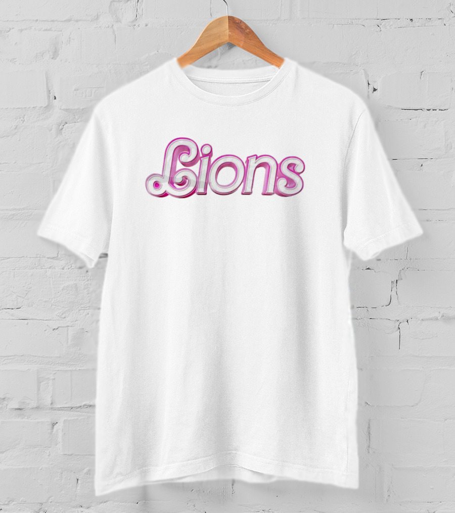 Detroit Lions Barbie T-Shirt