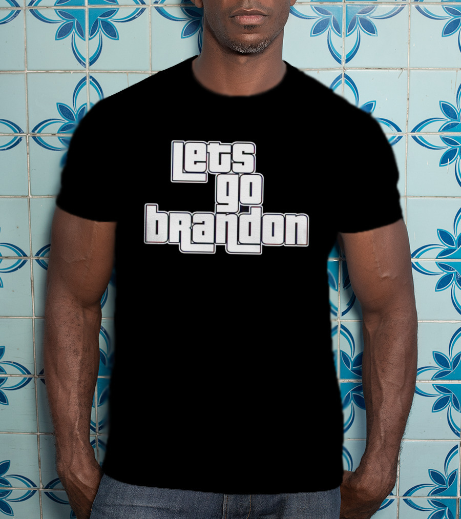 Lets Go Brandon Grand Theft T-Shirt