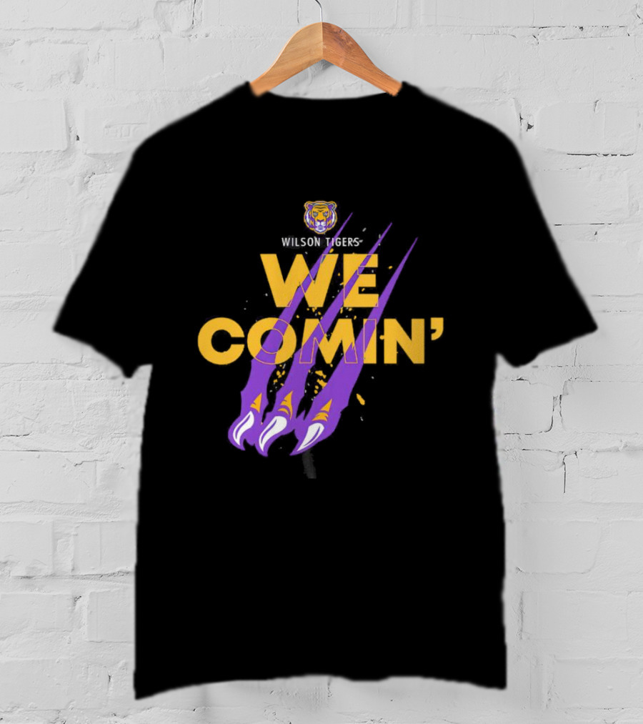 Wilson Tigers We Comin' Tiger Claw Marks T-Shirt