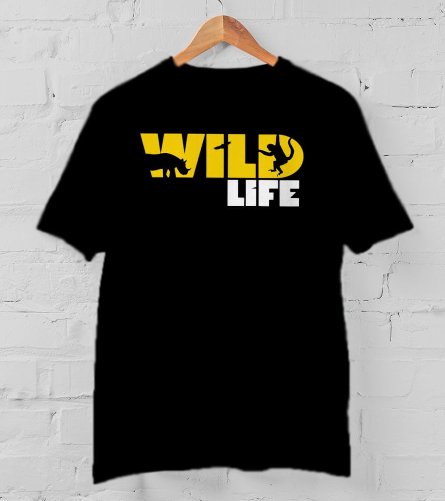 Wild Life Rhino Monkey T-Shirt