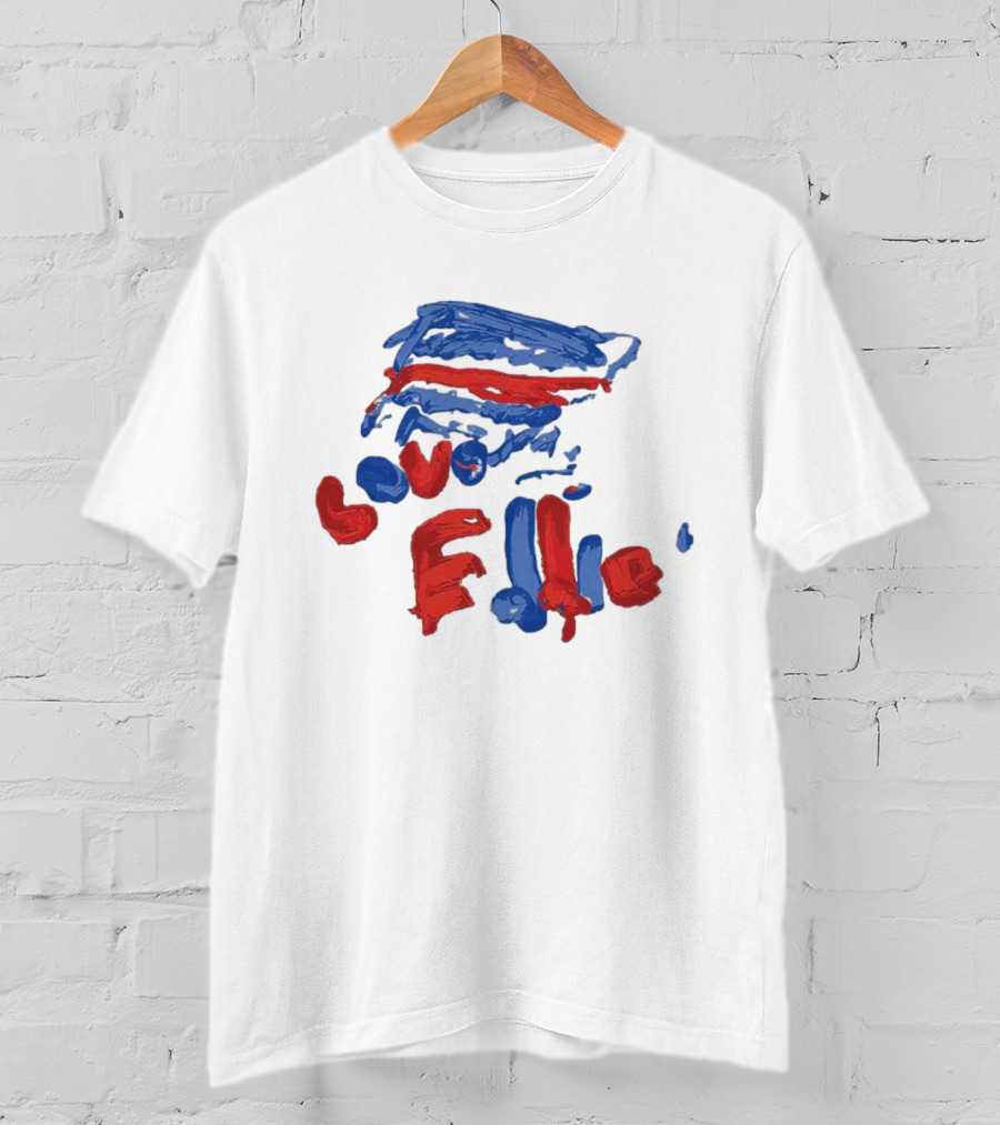 Buffalo Love Eddie Bills Colors T-Shirt