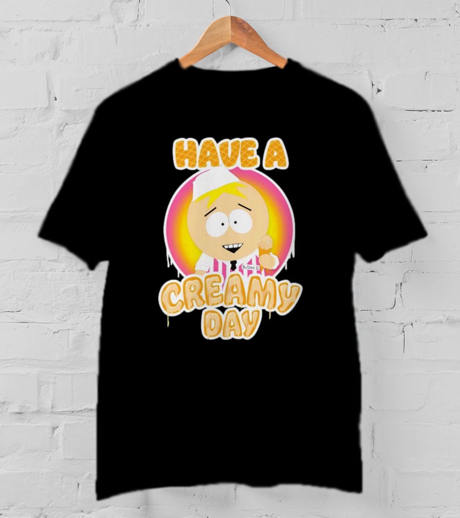 Have A Creamy Day DikinBaus Hot Dogs Ice Cream Cone T-Shirt