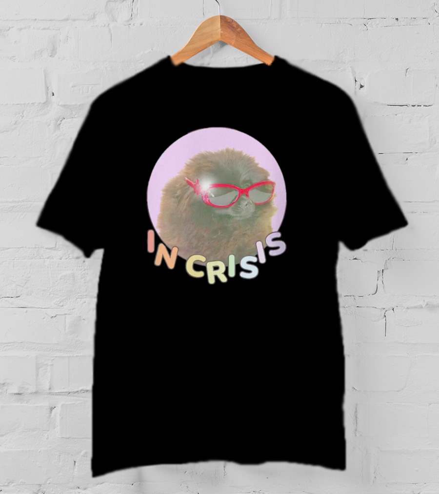 Dog In Crisis With Glasses T-Shirt