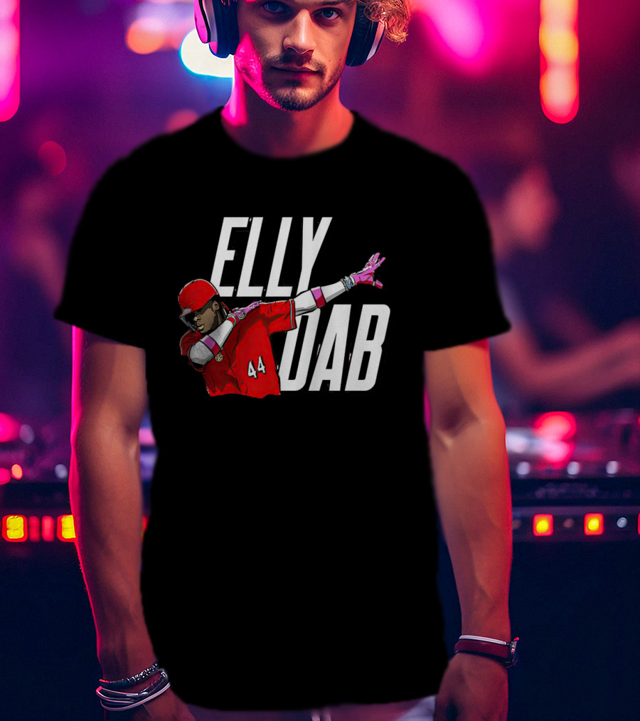 ELLY DAB Elly De LA Cruz Dabbing Number 44 T-Shirt