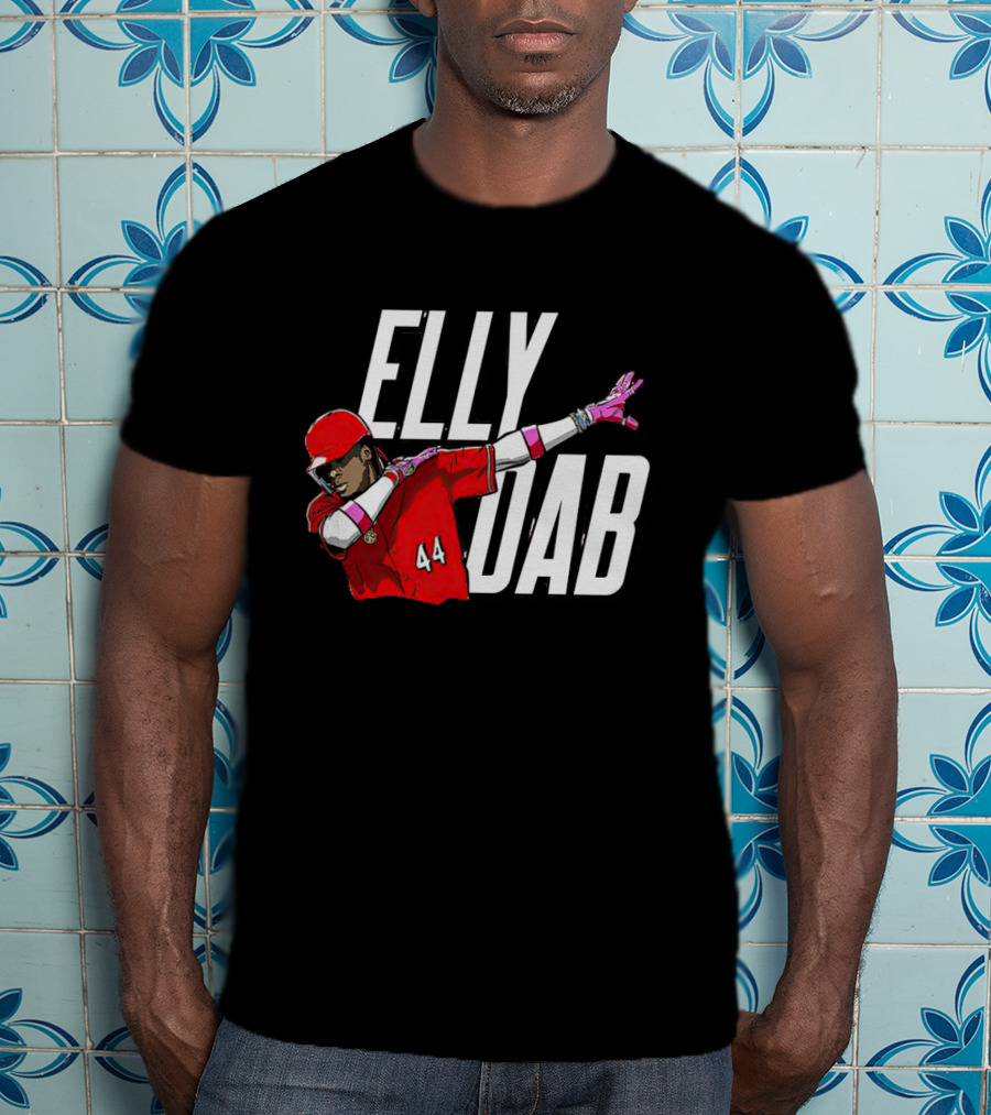 ELLY DAB Elly De LA Cruz Dabbing Number 44 T-Shirt