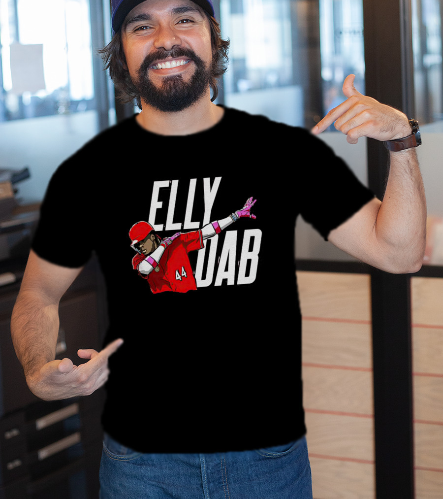 ELLY DAB Elly De LA Cruz Dabbing Number 44 T-Shirt