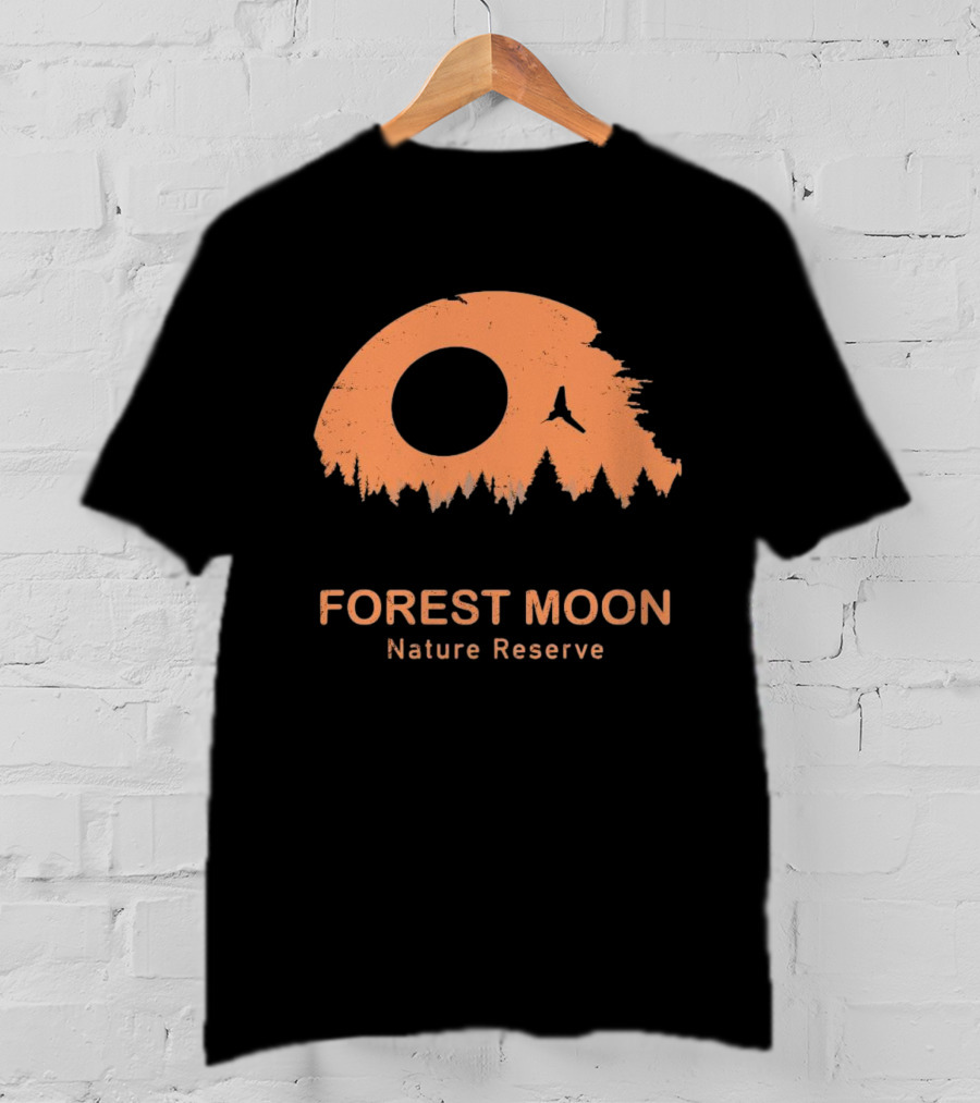 Forest Moon Nature Reserve Endor And The Death Star Return Of The Jedi T-Shirt