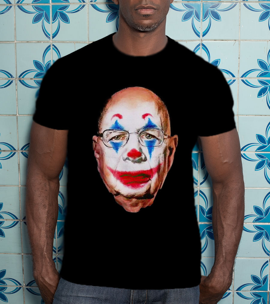Klaus Schwab Joker Clown Face Paint T-Shirt