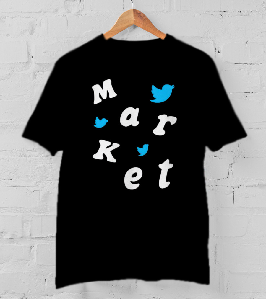 Market Twitter Bird T-Shirt