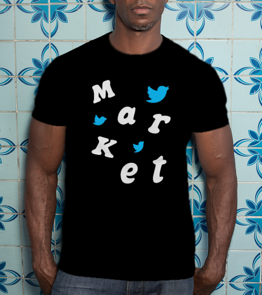 Market Twitter Bird T-Shirt