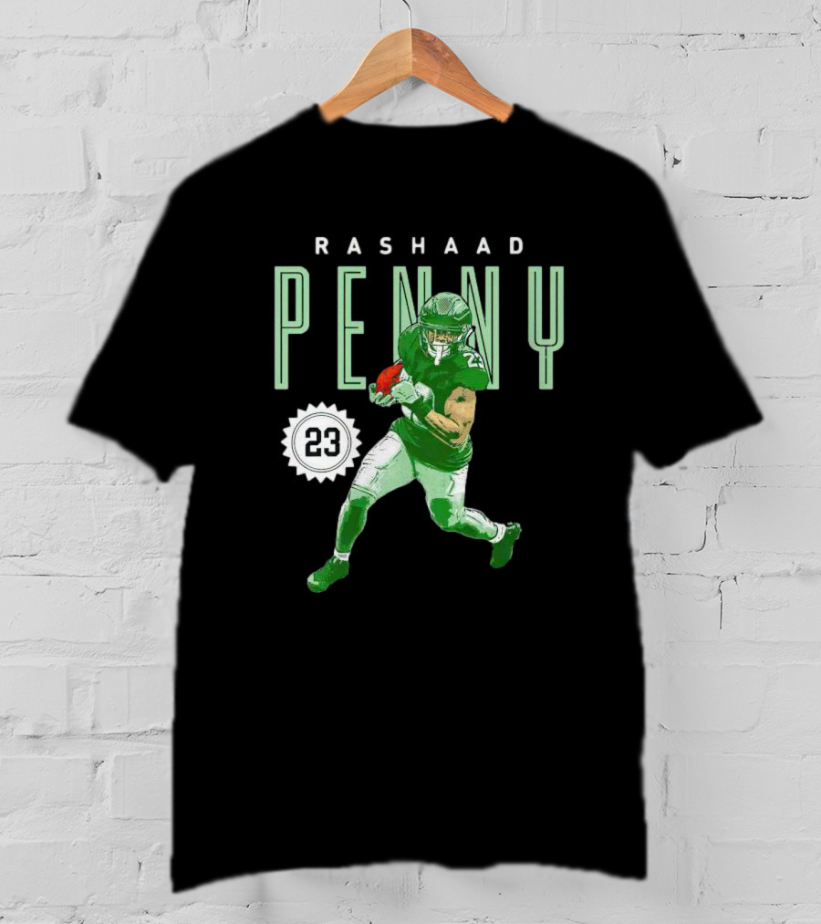 Rashaad Penny Philadelphia 23 Football Run T-Shirt