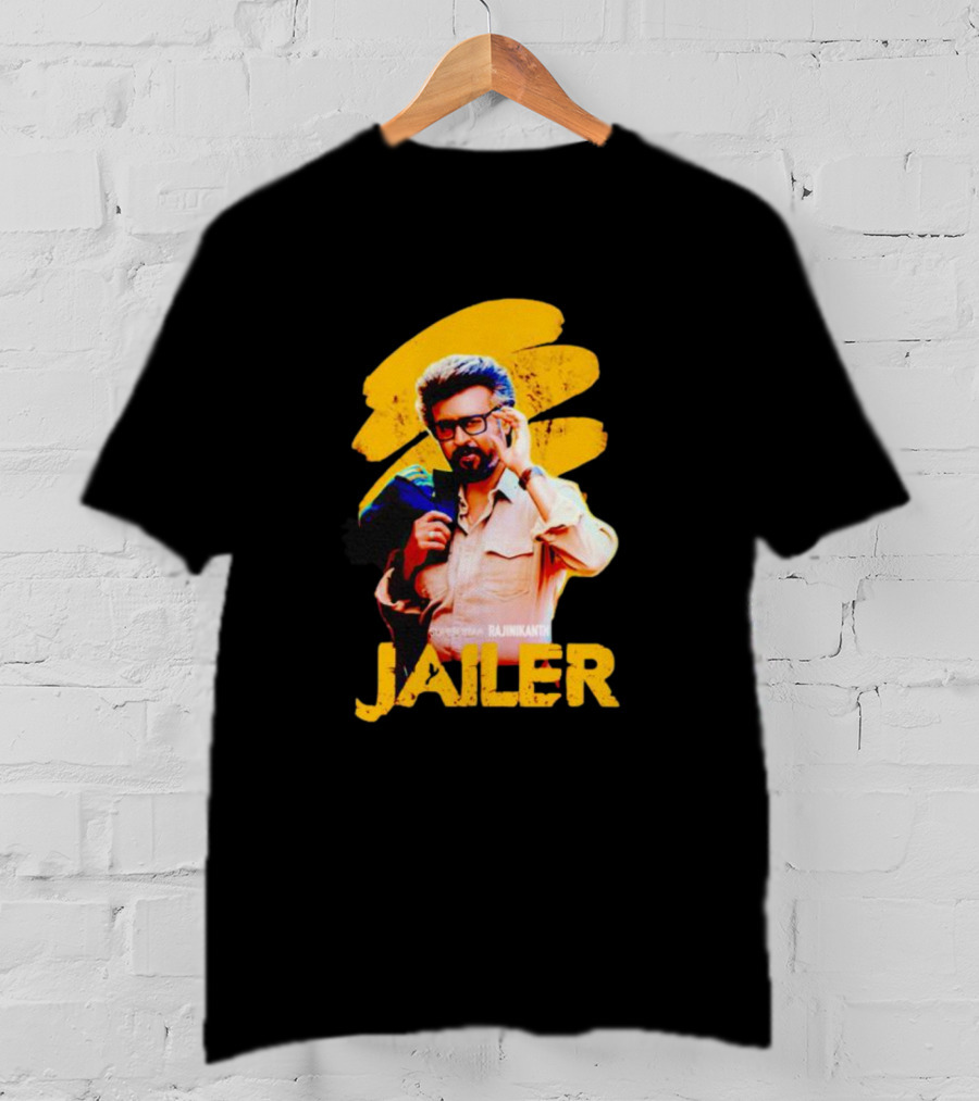 Super Star Rajinikanth Jailer Iconic T-Shirt