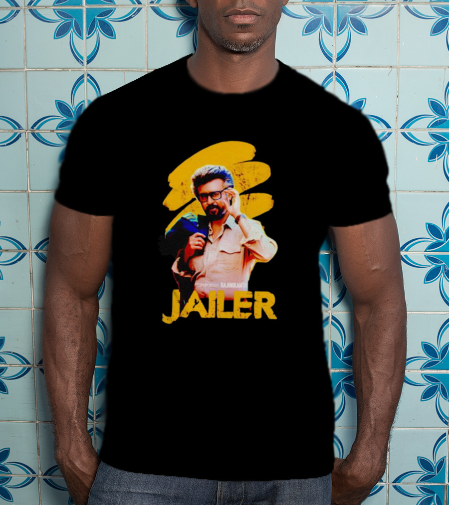 Super Star Rajinikanth Jailer Iconic T-Shirt