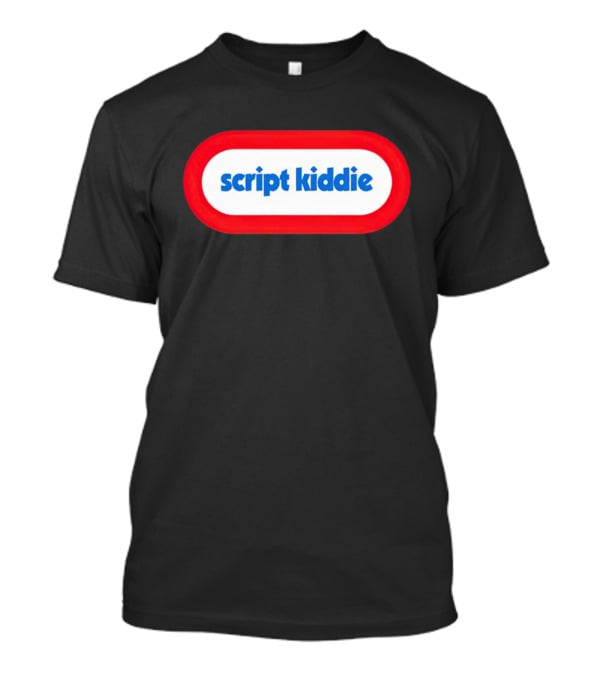 Vegas Blackhat Script KiddieLOGO Milk Bar Button T-Shirt