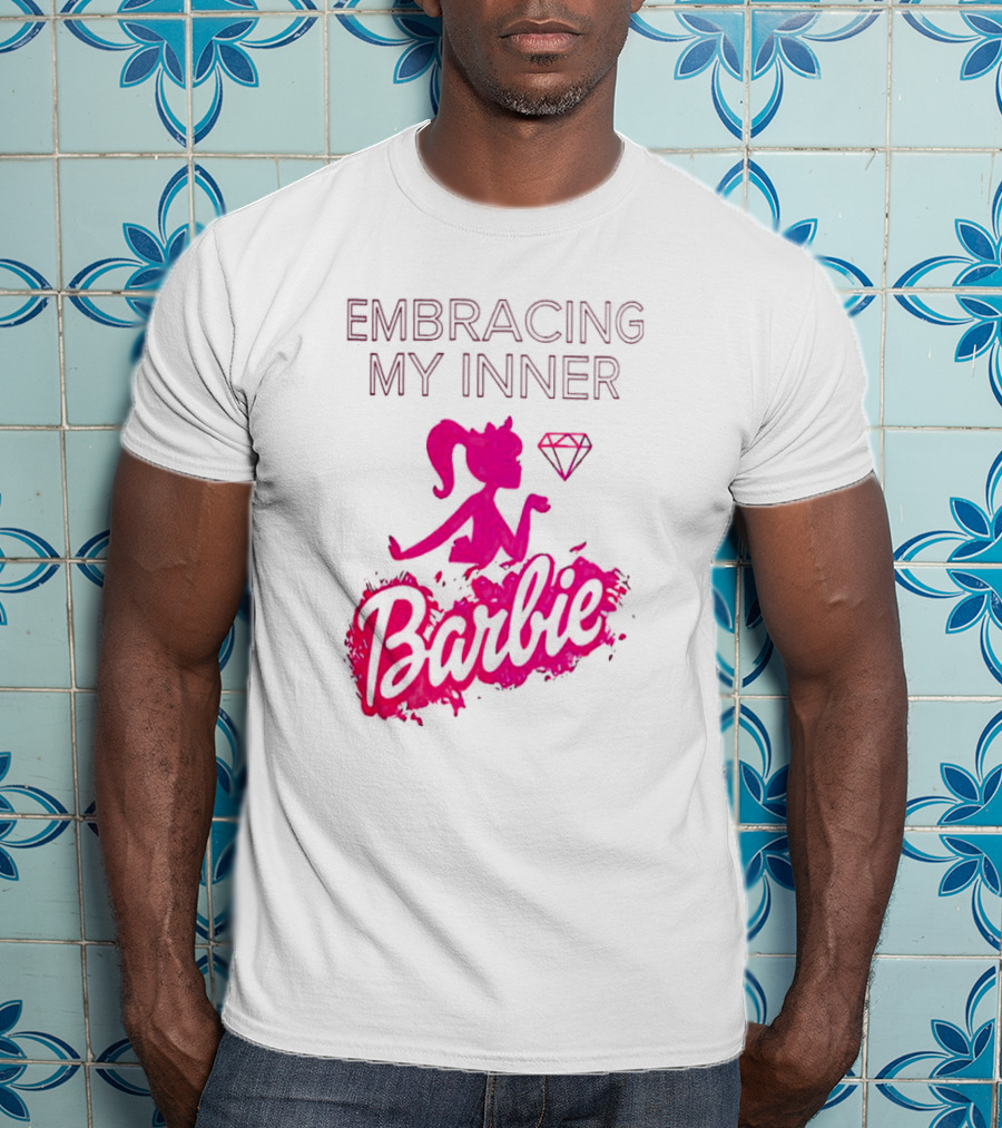 Embracing My Inner Barbie Pink Diamond T-Shirt