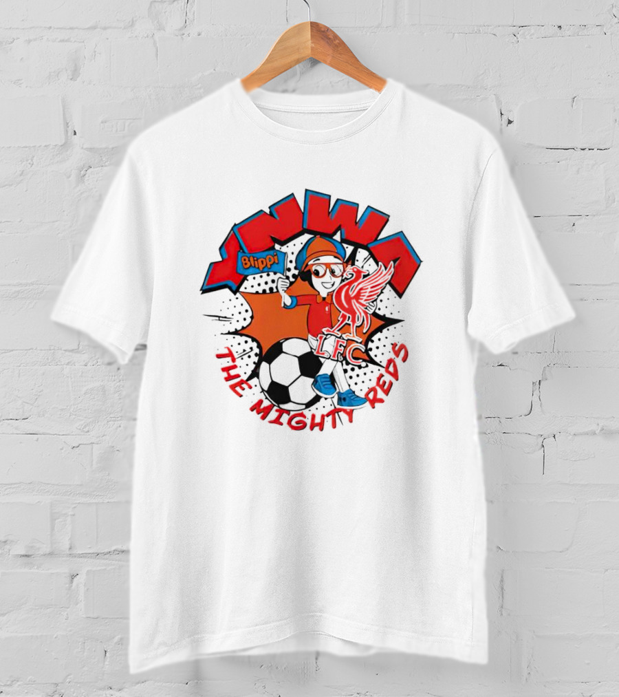 Blippi YNWA LFC The Mighty Reds T-Shirt