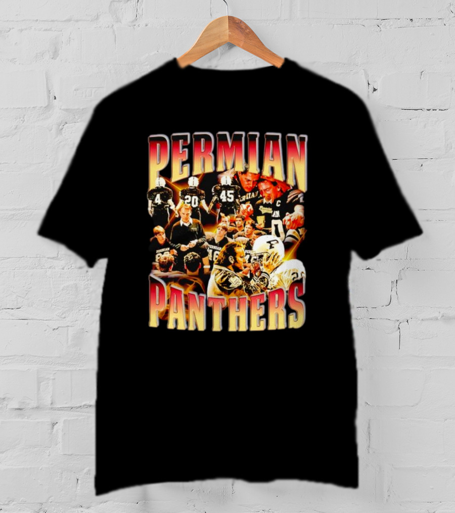 Permian Panthers 90s Football Team Vintage T-Shirt
