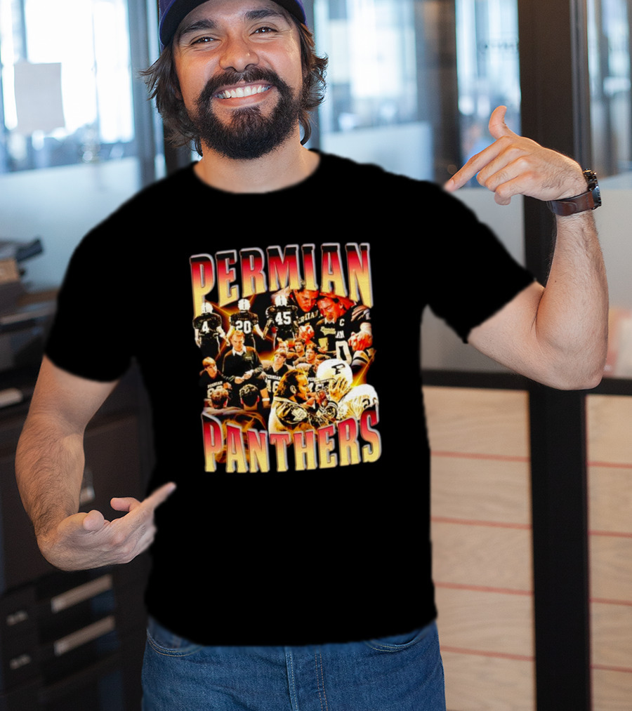 Permian Panthers 90s Football Team Vintage T-Shirt