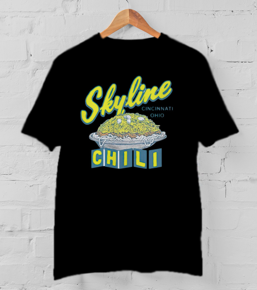 Skyline Chili Cincinnati Ohio Noodle Bowl T-Shirt