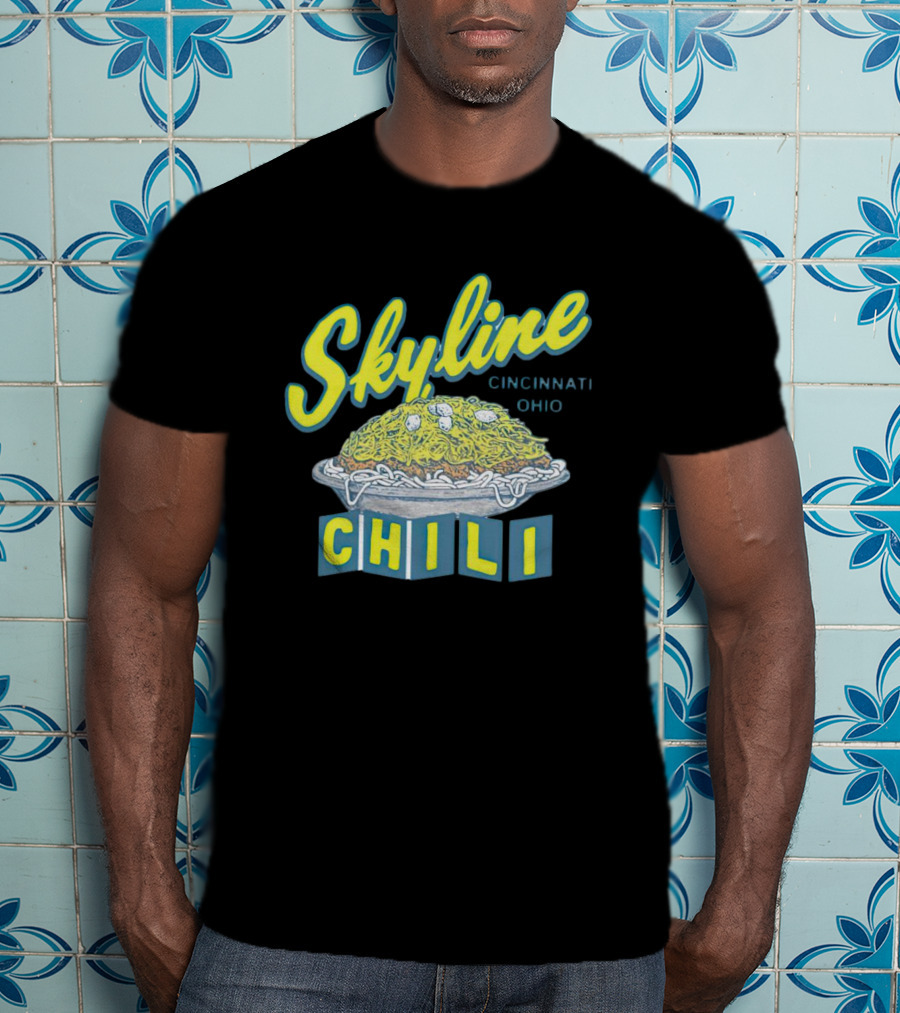 Skyline Chili Cincinnati Ohio Noodle Bowl T-Shirt