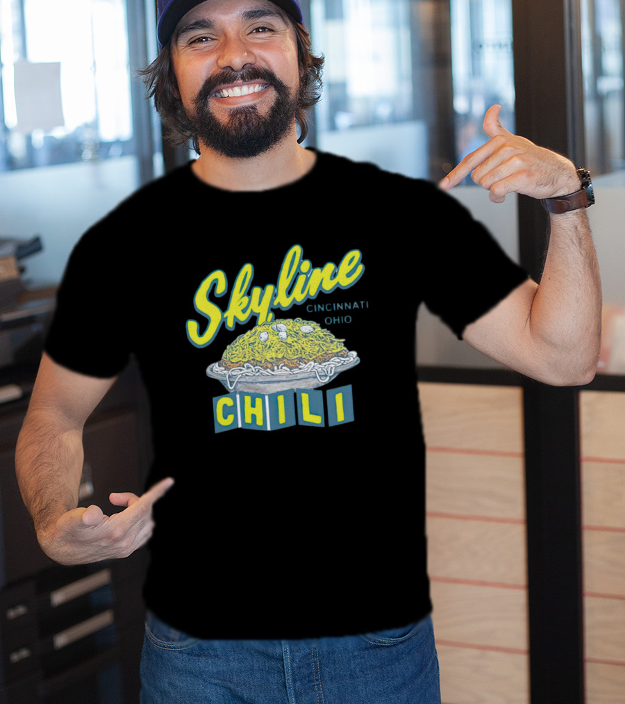 Skyline Chili Cincinnati Ohio Noodle Bowl T-Shirt