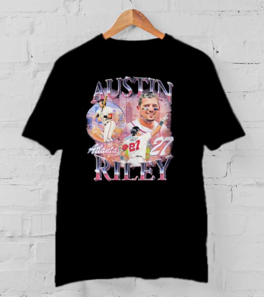 Austin Riley Atlanta 27 Baseball T-Shirt