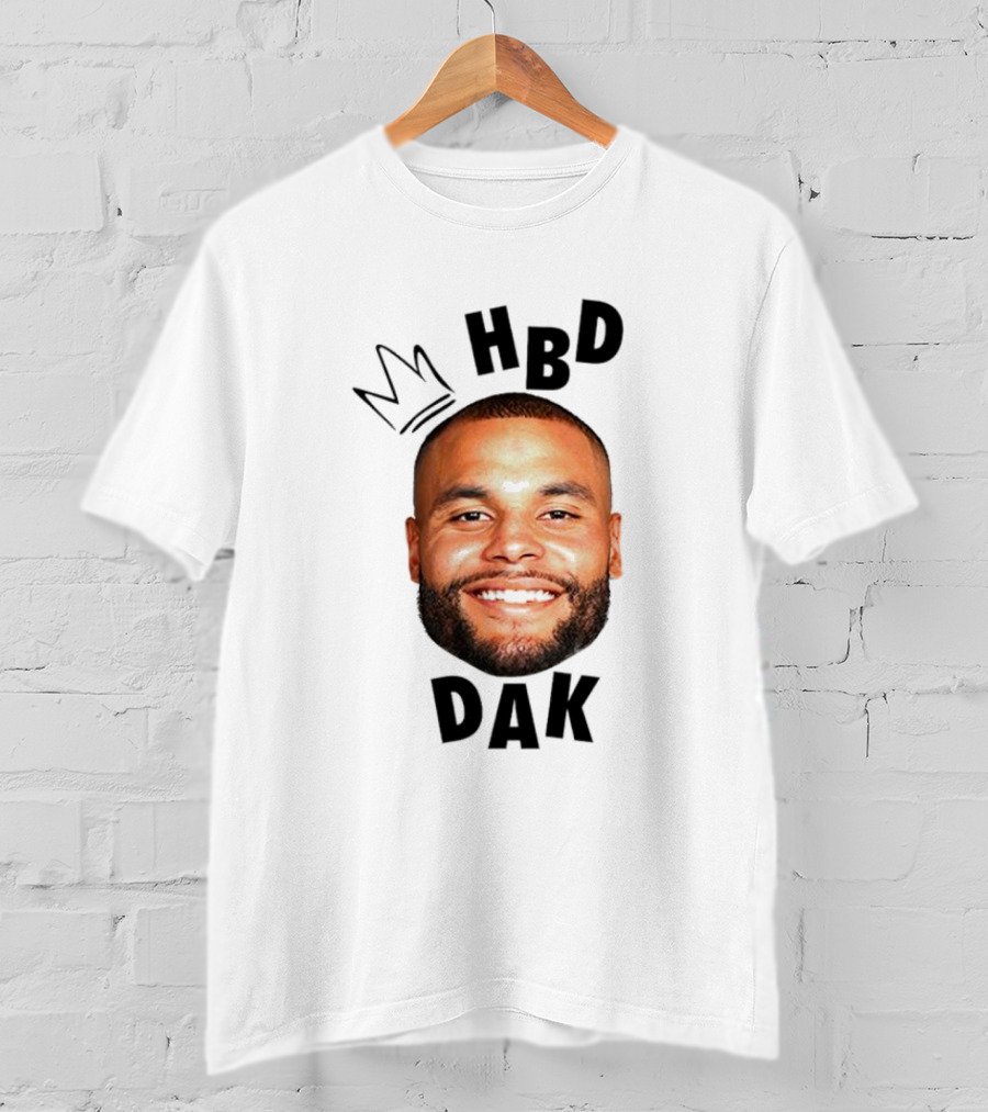 HBD Dak Prescott Birthday Celebration Iconic T-Shirt