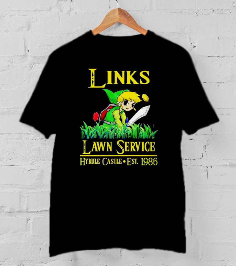 Links Lawn Service Hyrule Castle Est. 1986 T-Shirt