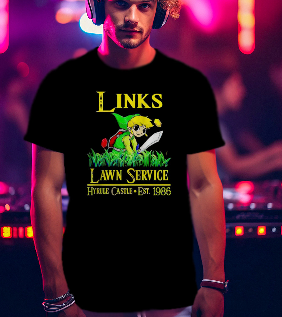 Links Lawn Service Hyrule Castle Est. 1986 T-Shirt