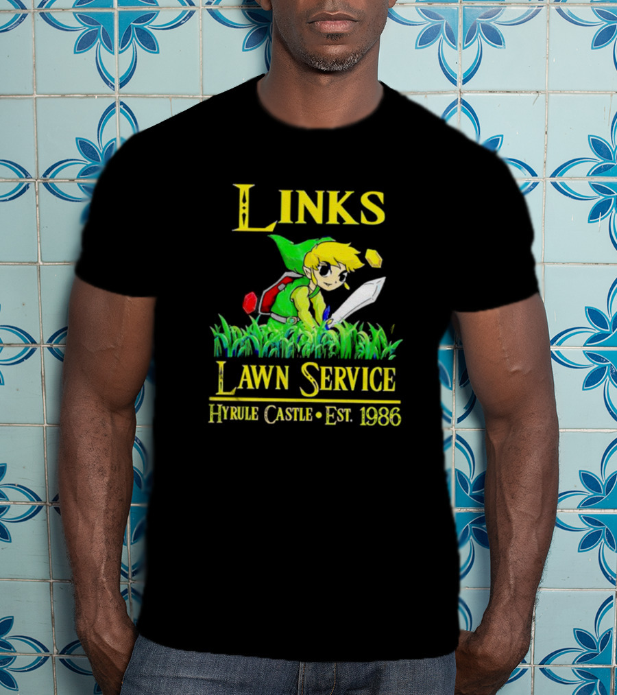 Links Lawn Service Hyrule Castle Est. 1986 T-Shirt