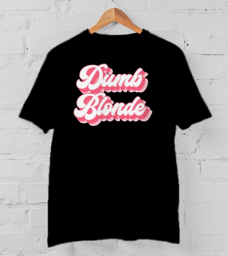 Dumb Blonde Barbie Movie Aesthetic T-Shirt