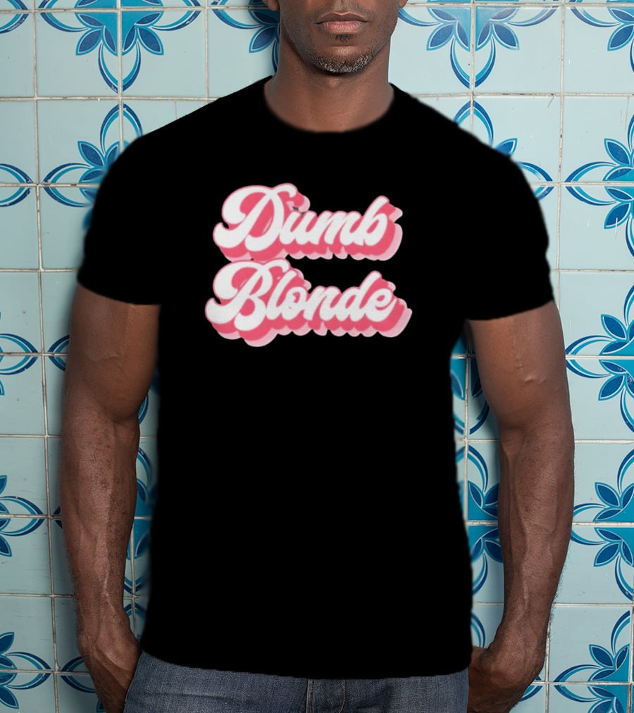 Dumb Blonde Barbie Movie Aesthetic T-Shirt