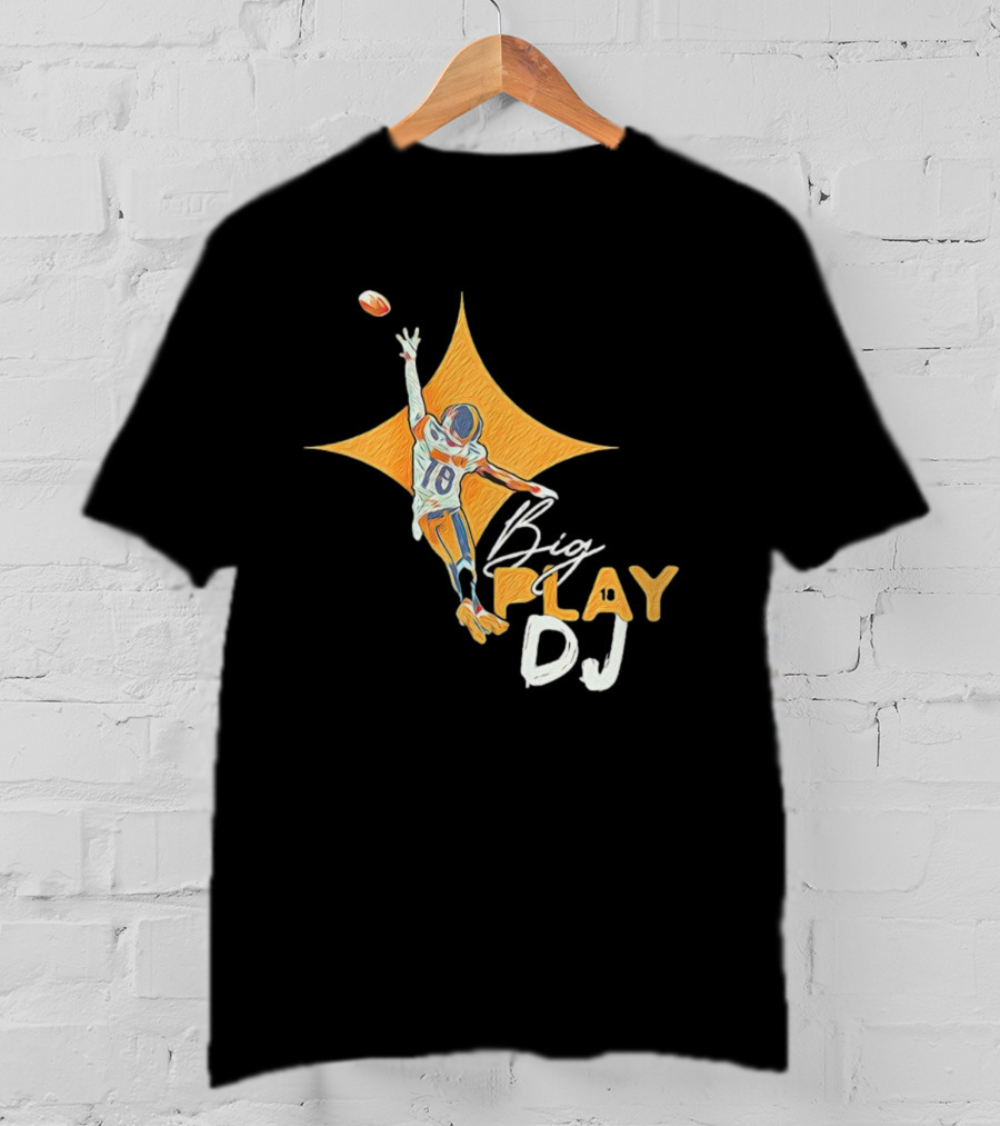 Big Play DJ Pittsburgh Steelers Football Star Catch 18 T-Shirt