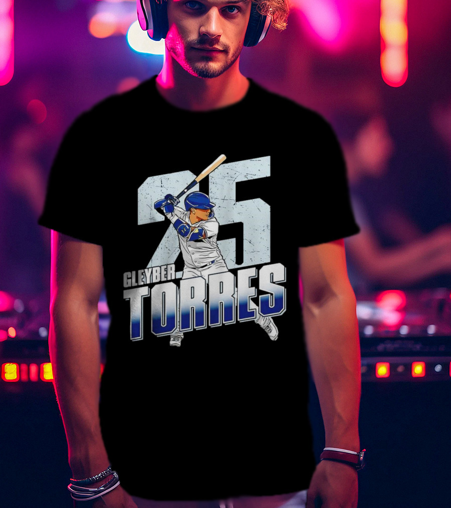 Gleyber Torres 25 New York Yankees MLB T-Shirt