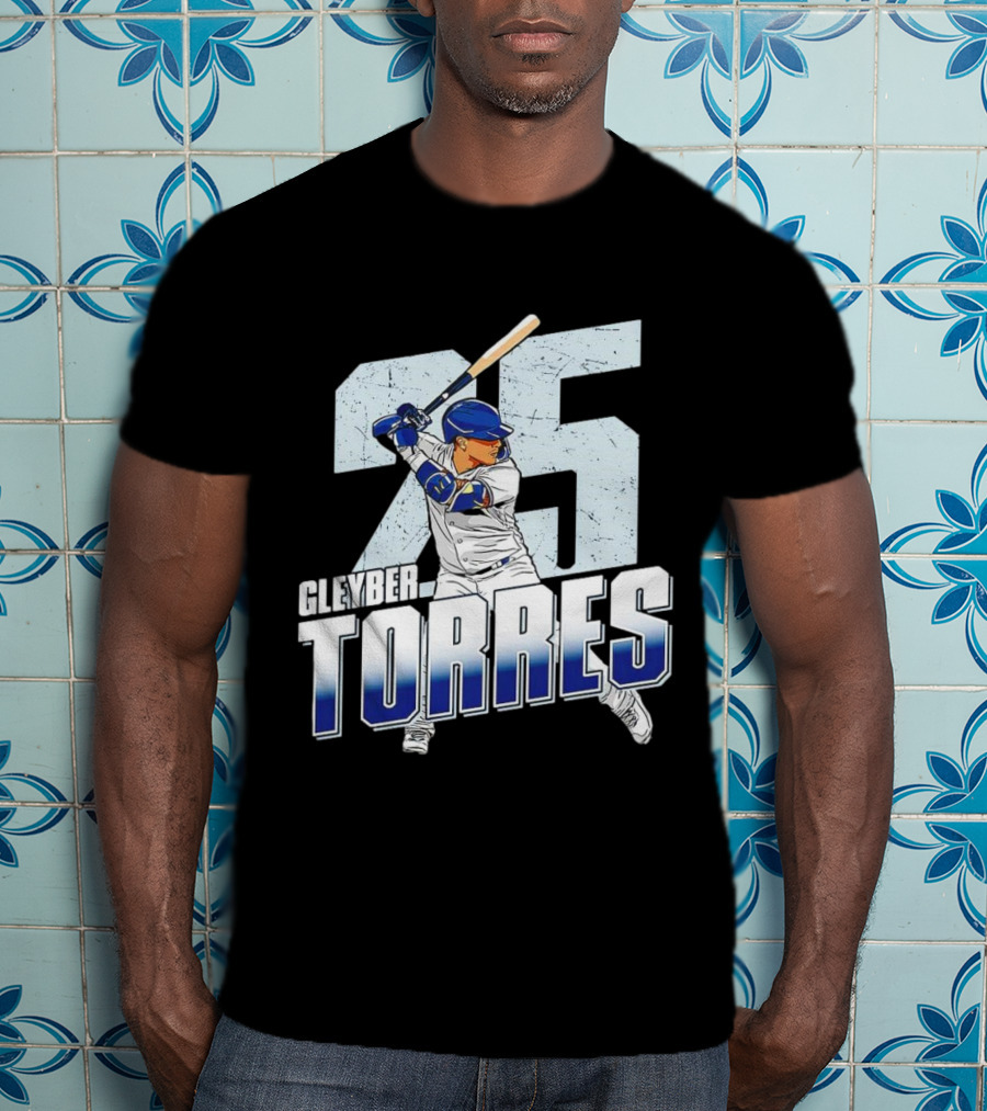 Gleyber Torres 25 New York Yankees MLB T-Shirt