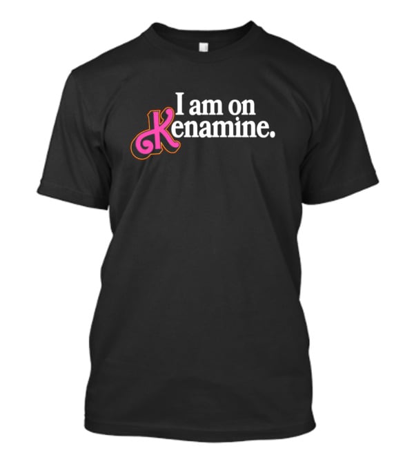 I Am On Kenamine Bold Pink Retro T-Shirt