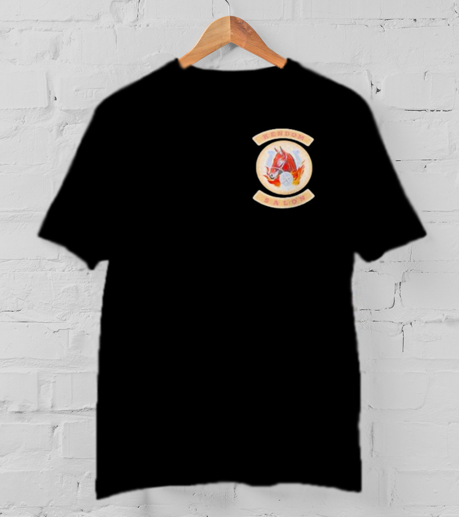 Kendom Saloon Vintage Fire Helmet Emblem T-Shirt