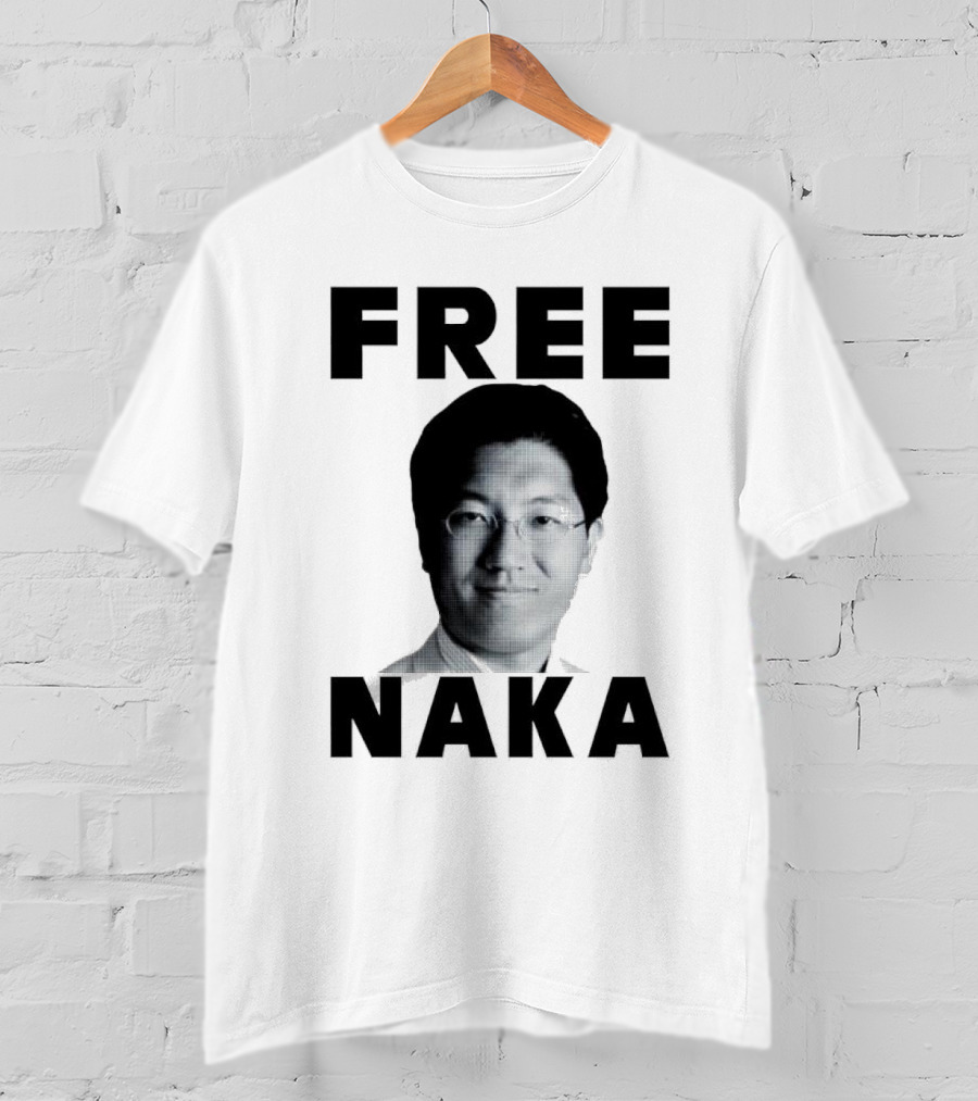 FREE NAKA Black White Pixelated T-Shirt