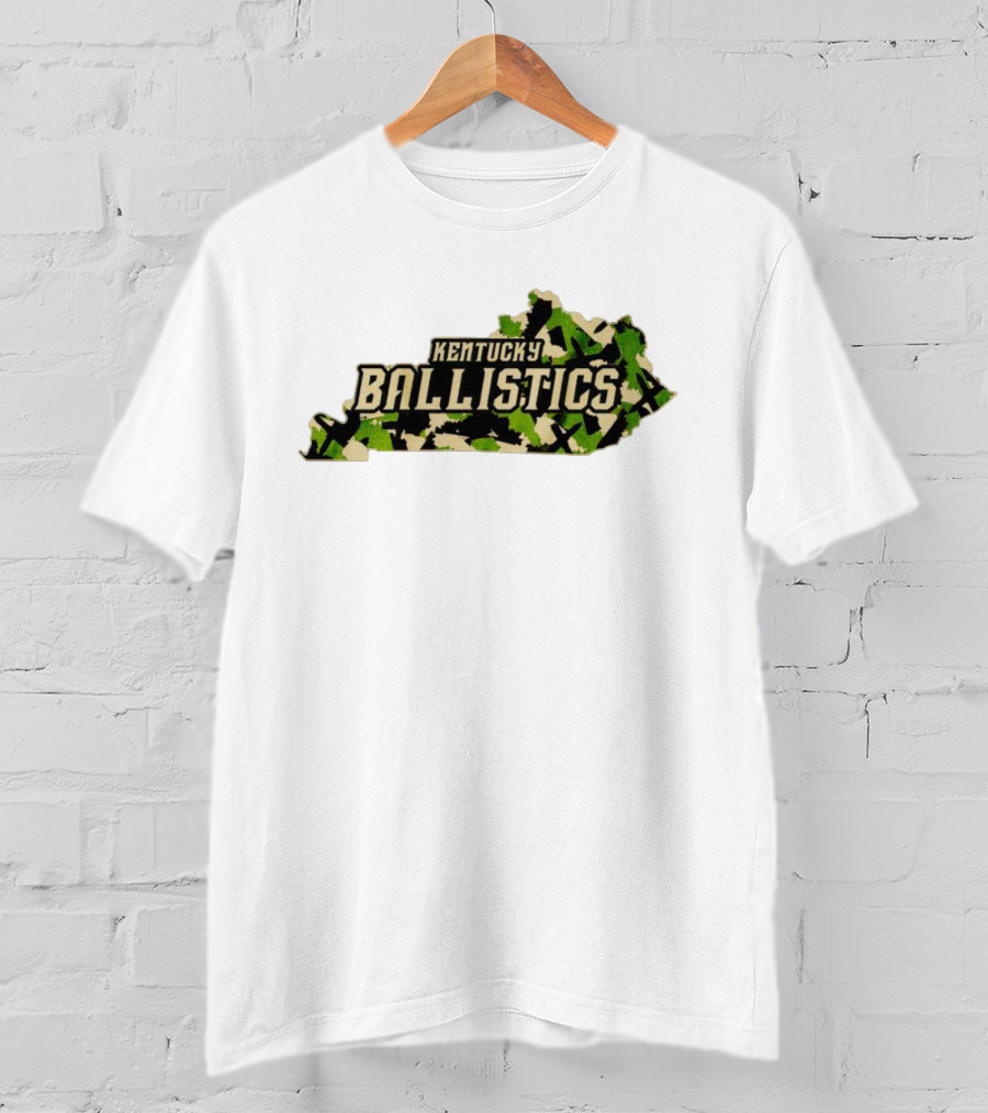 Kentucky Ballistics Camo State Shape T-Shirt