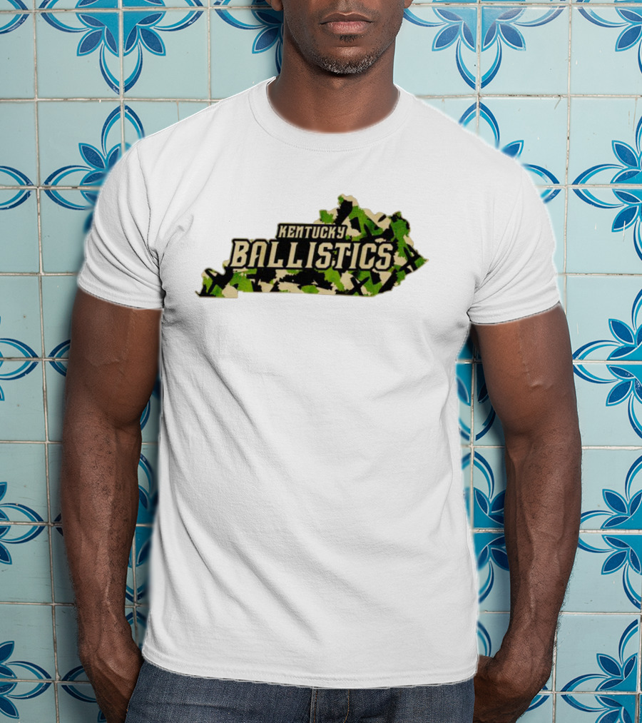 Kentucky Ballistics Camo State Shape T-Shirt