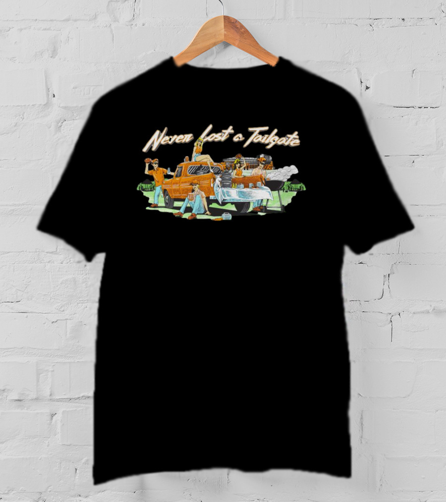 Never Lost A Tailgate Knoxville Truck BBQ Party T-Shirt