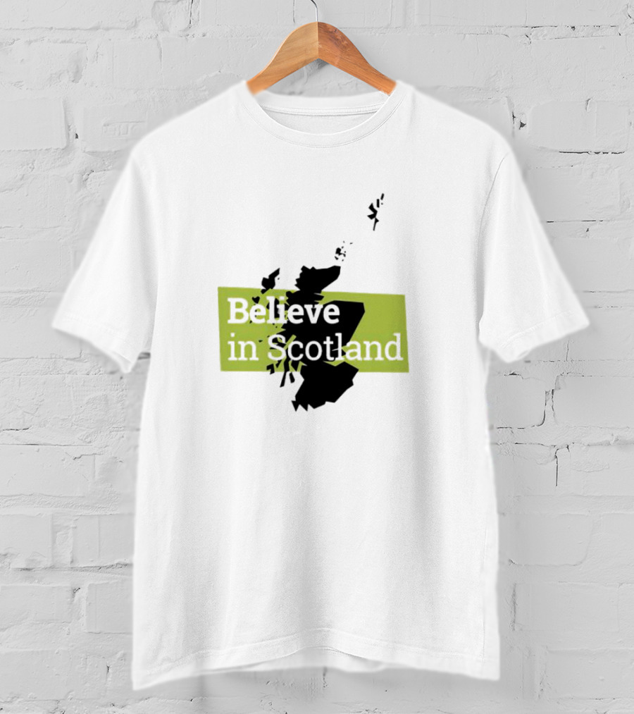 Believe In Scotland Map T-Shirt