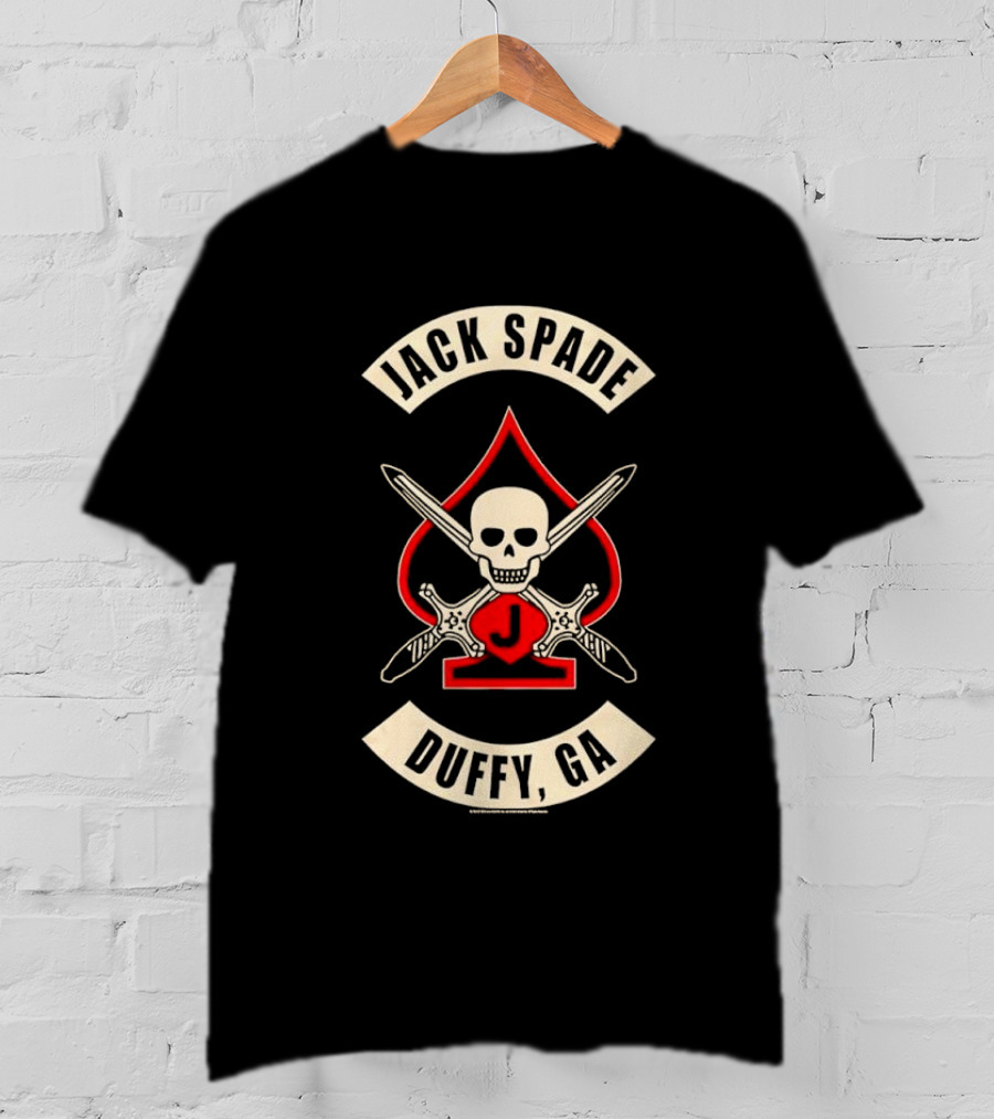 Jack Spade Duffy GA Skull Swords Spade T-Shirt