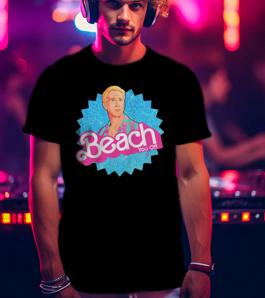 Ken Barbie Beach You Off Retro Pop T-Shirt