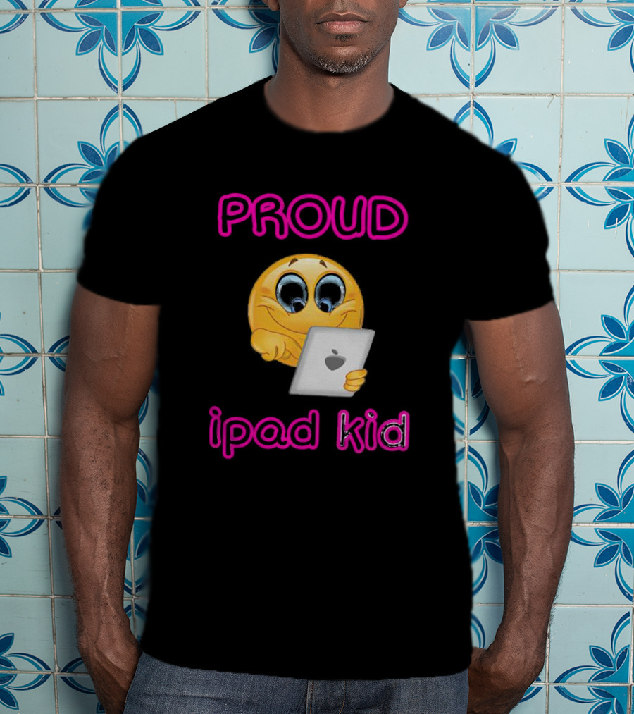 Proud IPad Kid Smile T-Shirt